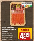 Geflügel-Bratwurst Merguez im Angebot bei REWE in Goslar Geflügel-Bratwurst Merguez Angebote von Natur & Respect bei REWE Goslar für 4,99 €
