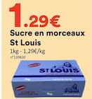 Sucre en morceaux - St Louis dans le catalogue Hmarket