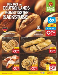 Brot im Netto Marken-Discount Prospekt Aktuelle Angebote auf S. 25