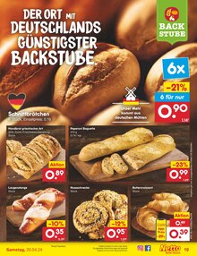 Brot im Netto Marken-Discount Prospekt "Aktuelle Angebote" mit 49 Seiten (München)