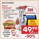 Aktuelles Power-Fleischwolf Angebot bei Netto Marken-Discount in Chemnitz ab 49,99 €
