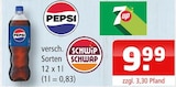 Aktuelles Pepsi, 7UP, Schwip Schwap Angebot bei Getränke Oase in Marl ab 9,99 €