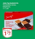 Sandwich-Eis von Jeden Tag für 1,79 € bei GLOBUS im Angebot Sandwich-Eis von Jeden Tag im aktuellen GLOBUS Prospekt