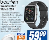 Smartwatch Watch 201 Angebote von bea-fon bei HEM expert Ludwigsburg für 59,99 €