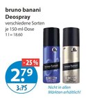 Deospray von bruno banani im aktuellen V-Markt Prospekt für 2,79 €