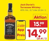 Netto Marken-Discount - Tennessee Whiskey Angebot im Prospekt Tennessee Whiskey bei Netto Marken-Discount im Prospekt "" für 14,99 €