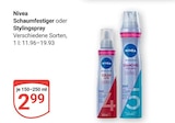 Schaumfestiger Angebote von Nivea bei GLOBUS Trier für 2,99 €