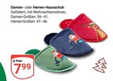 Damen-Hausschuh Angebote bei GLOBUS Hoyerswerda für 7,99 €