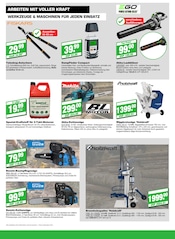 Kettensäge im EGGER Fachmarkt Prospekt in Landshut Aktueller EGGER Fachmarkt Prospekt mit Kettensäge, "EGGER - HAUS. HOF. HANDWERK.", Seite 7