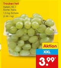 Trauben hell im Netto Marken-Discount Prospekt Trauben hell von im aktuellen Netto Marken-Discount Prospekt für 3,99 €