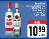 Rum Angebote von Bacardi bei E center Nürnberg für 10,99 €