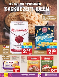 Netto Marken-Discount Rosenmehl im Prospekt Netto Marken-Discount Rosenmehl im Prospekt