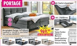 Boxspringbett Portage für 969,99 € bei SB Möbel Boss im Angebot Boxspringbett Portage im aktuellen SB Möbel Boss Prospekt
