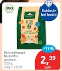 Nuss Mix von Schneekoppe im aktuellen budni Prospekt