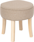 Tabouret d’appoint Adriel velours Ø 35cm dans le catalogue Maxi Bazar