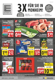 Aktueller EDEKA Prospekt "Aktuelle Angebote" für Monheim (Rhein) Aktueller EDEKA Prospekt für Monheim (Rhein) mit Seiten