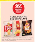 -50% de remise immédiate sur le 2ème produit identique sur la gamme des chips LAY'S - LAY'S dans le catalogue U Express