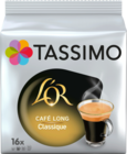 DOSETTES DE CAFÉ LONG CLASSIQUE TASSIMO L'OR - TASSIMO - Auchan Hypermarché à Paris DOSETTES DE CAFÉ LONG CLASSIQUE TASSIMO L'OR - TASSIMO en promo chez Auchan Hypermarché Paris à 4,89 €
