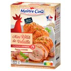 Mini rôtis de volaille cuisson express - MAÎTRE COQ dans le catalogue Carrefour