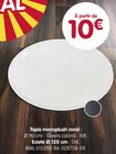 Tapis microplush rond - B&M à Montreuil Tapis microplush rond en promo chez B&M Montreuil à 15,00 €