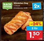 Aktuelles Würstchen Dog Angebot bei Netto Marken-Discount in Dresden ab 1,50 €