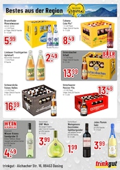 Wein im Trinkgut Prospekt in Augsburg Aktueller Trinkgut Prospekt mit Wein, "Aktuelle Angebote", Seite 4