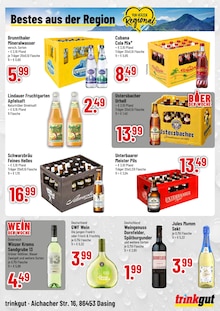 Sekt im aktuellen Trinkgut Prospekt (Augsburg) Sekt im Trinkgut Prospekt "Aktuelle Angebote" mit 4 Seiten (Augsburg)