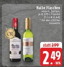 E center Warstein - Halbe Flaschen Angebot im Prospekt Halbe Flaschen bei E center im Warstein Prospekt für 2,49 €