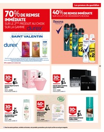 Prix et réduction Parfumerie dans le prospectus Auchan Hypermarché en cours Offre Parfumerie dans le catalogue Auchan Hypermarché du moment à la page 43