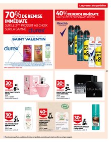 Promo Parfumerie dans le catalogue Auchan Hypermarché du moment à la page 43