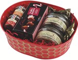 Corbeille dégustation Offrande Gourmande en promo à 13,40 € chez Supermarchés Match Corbeille dégustation Offrande Gourmande dans le catalogue Supermarchés Match