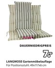 LANGMOSE Gartenmöbelauflage von  im aktuellen JYSK Prospekt für 7,00 €