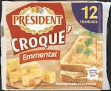 FROMAGE TRANCHÉ EMME NTAL OU CHEDDAR - PRÉSIDENT - Super U à Antibes FROMAGE TRANCHÉ EMME NTAL OU CHEDDAR - PRÉSIDENT en promo chez Super U Antibes à 0,65 €
