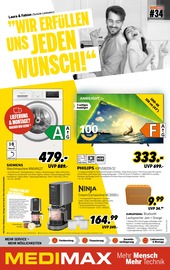 Aktueller MEDIMAX Elektromärkte Prospekt in Kummerow und Umgebung, "WIR ERFÜLLEN UNS JEDEN WUNSCH!" mit 11 Seiten, 12.08.2025 - 22.08.2025