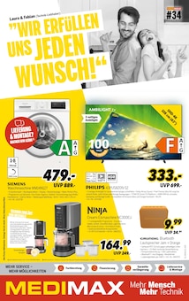 Aktueller MEDIMAX Kummerow Prospekt "WIR ERFÜLLEN UNS JEDEN WUNSCH!" mit 11 Seiten