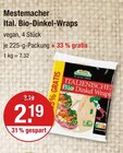 Ital. Bio-Dinkel-Wraps von Mestemacher im aktuellen V-Markt Prospekt für 2,19 €