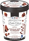 Crème glacée chocolat noir de Tanzanie à Intermarché dans Groissiat