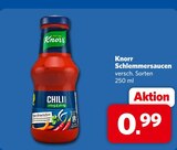 Schlemmersaucen Chili Angebote von Knorr bei combi Hannover für 0,99 €