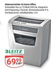Aktenvernichter IQ Home Office Angebote von Leitz bei GLOBUS Oberursel für 69,99 €