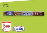 Alu-Folie Angebote von Toppits bei GLOBUS Mannheim für 2,99 €