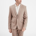 Veste de costume droite taupe homme en promo chez La Halle Veste de costume droite taupe homme dans le catalogue La Halle