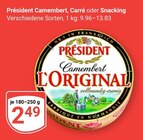 Camembert Angebote von Président bei GLOBUS Neustadt für 2,49 €