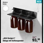 Ablage mit Seifenspender von AGA Design L im aktuellen reuter Prospekt