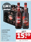 Erdbeer Porter im Angebot bei Getränke Quelle Weydringer in Goslar Erdbeer Porter Angebote von Lausitzer bei Getränke Quelle Weydringer Goslar für 15,99 €