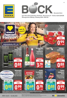 EDEKA Prospekt der Woche "Aktuelle Angebote" Seite 1, 28.07.2025 bis 02.08.2025 für Wachtberg Aktueller EDEKA Prospekt "Aktuelle Angebote" Seite 1 von 24 Seiten für Wachtberg