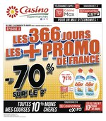 Catalogue Casino Supermarchés "Les 366 jours les + promo de France", 12 pages, à Échirolles, 13/01/2020 - 26/01/2020 Prospectus Casino Supermarchés "Les 366 jours les + promo de France", 12 pages, à Échirolles, 13/01/2020 - 26/01/2020