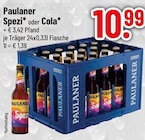 Spezi im Angebot bei Trinkgut in Isny Spezi Angebote von Paulaner bei Trinkgut Isny für 10,99 €