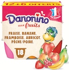 Fromage blanc aux fruits panachés - DANONINO dans le catalogue Netto