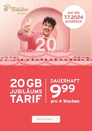 Aktueller Tchibo Supermärkte Prospekt für Wohltorf: Tchibo Mobil mit 3} Seiten, 09.06.2024 - 07.07.2024