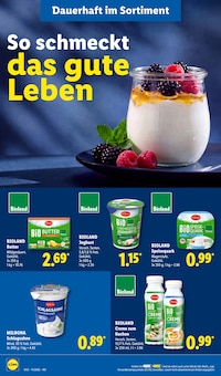 Butter im aktuellen Lidl Prospekt (Bielefeld) Butter im Lidl Prospekt "LIDL LOHNT SICH" mit 69 Seiten (Bielefeld)